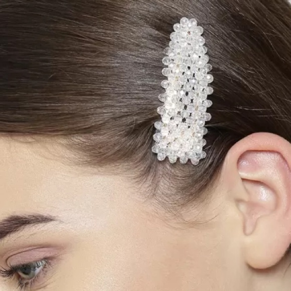 Papersource Beaded Hair Clips (2)